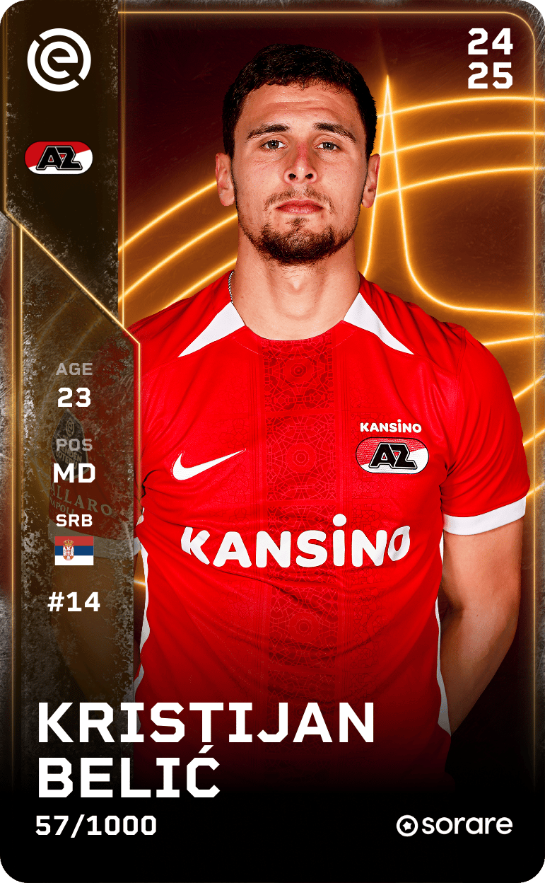 Kristijan Belić 2024-25 • Limited 57/1000