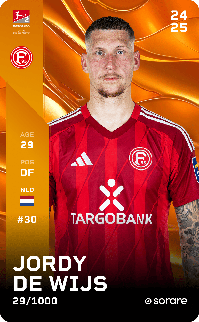 Jordy de Wijs 2024-25 • Limited 29/1000