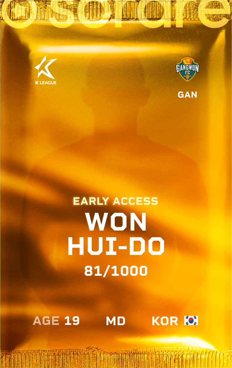 Won Hee-Do 2025-26 • Limited 81/1000
