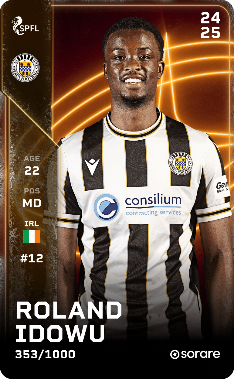 Roland Idowu 2024-25 • Limited 353/1000