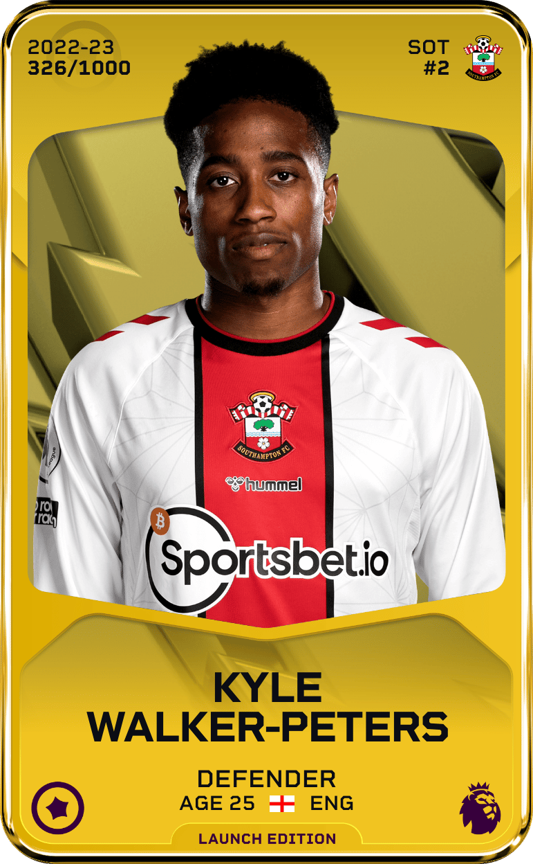 Kyle Walker-Peters 2022-23 • Limited 326/1000