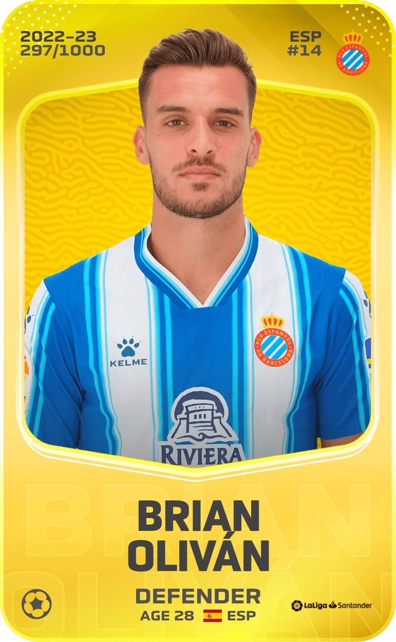Brian Oliván 2022-23 • Limited 297/1000