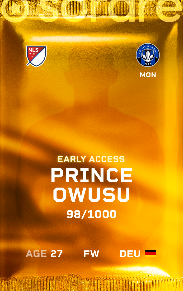 Prince Osei Owusu 2025-26 • Limited 98/1000