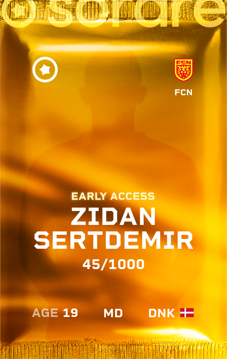 Zidan Sertdemir 2024-25 • Limited 45/1000