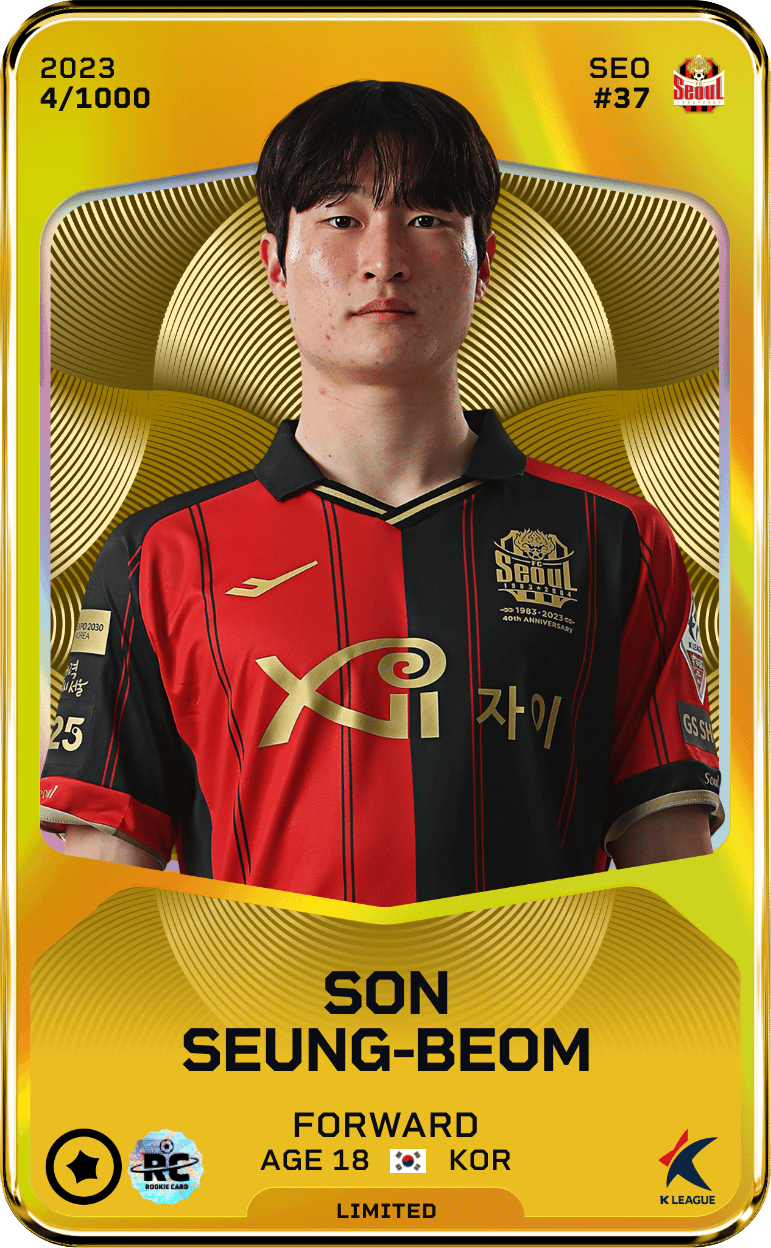 Son Seung-Beom 2023-24 • Limited 4/1000