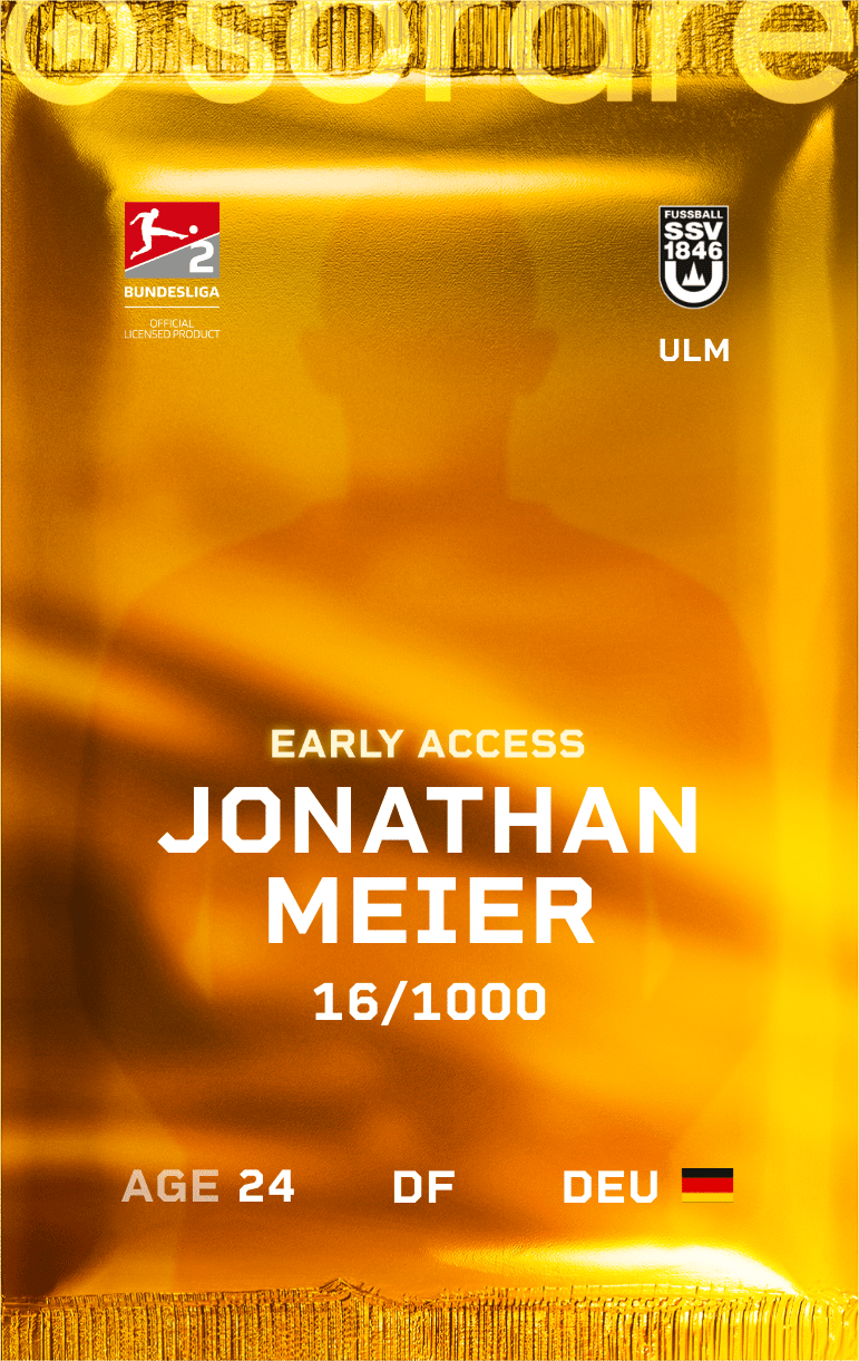 Jonathan Meier 2024-25 • Limited 16/1000
