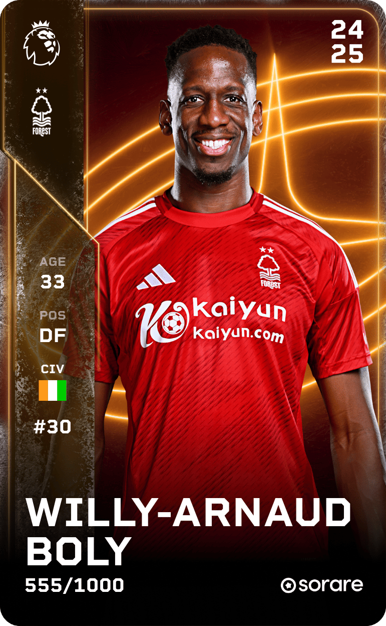 Willy-Arnaud Boly 2024-25 • Limited 555/1000