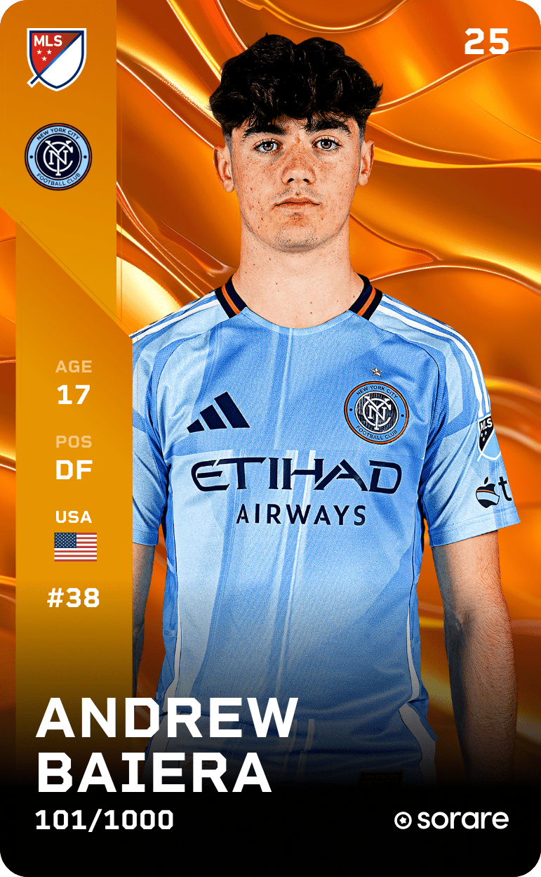 Andrew Baiera 2025-26 • Limited 101/1000