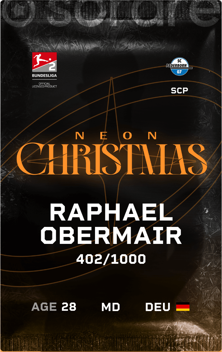 Raphael Obermair 2024-25 • Limited 402/1000