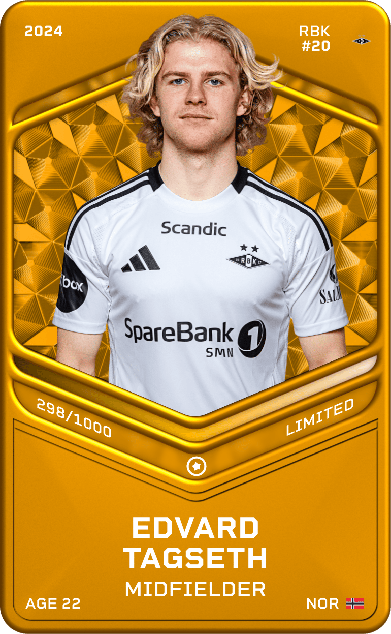 Edvard Tagseth 2024-25 • Limited 298/1000