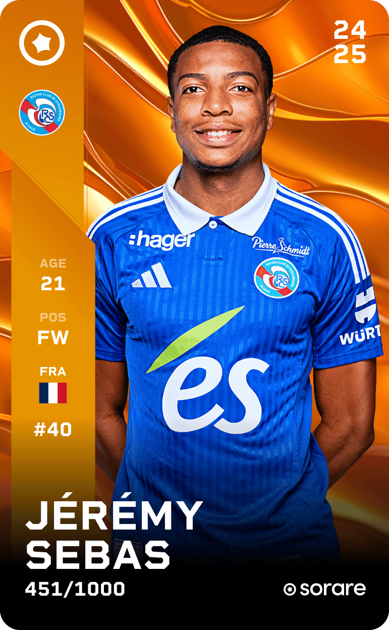 Jérémy Sebas 2024-25 • Limited 451/1000