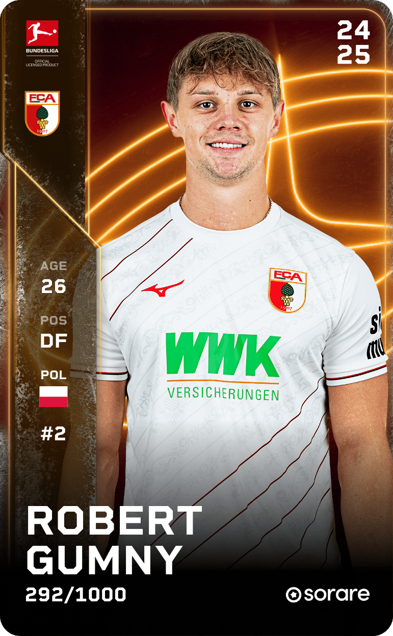 Robert Gumny 2024-25 • Limited 292/1000