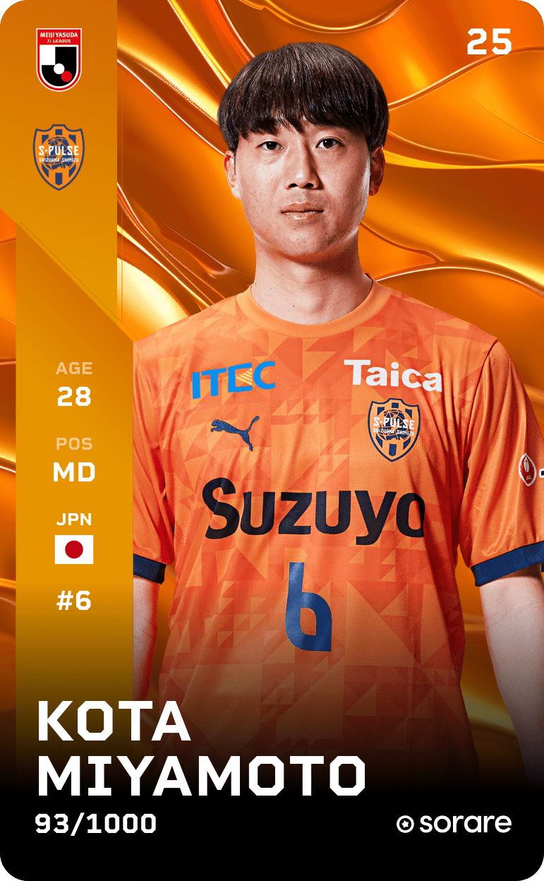 Kota Miyamoto 2025-26 • Limited 93/1000