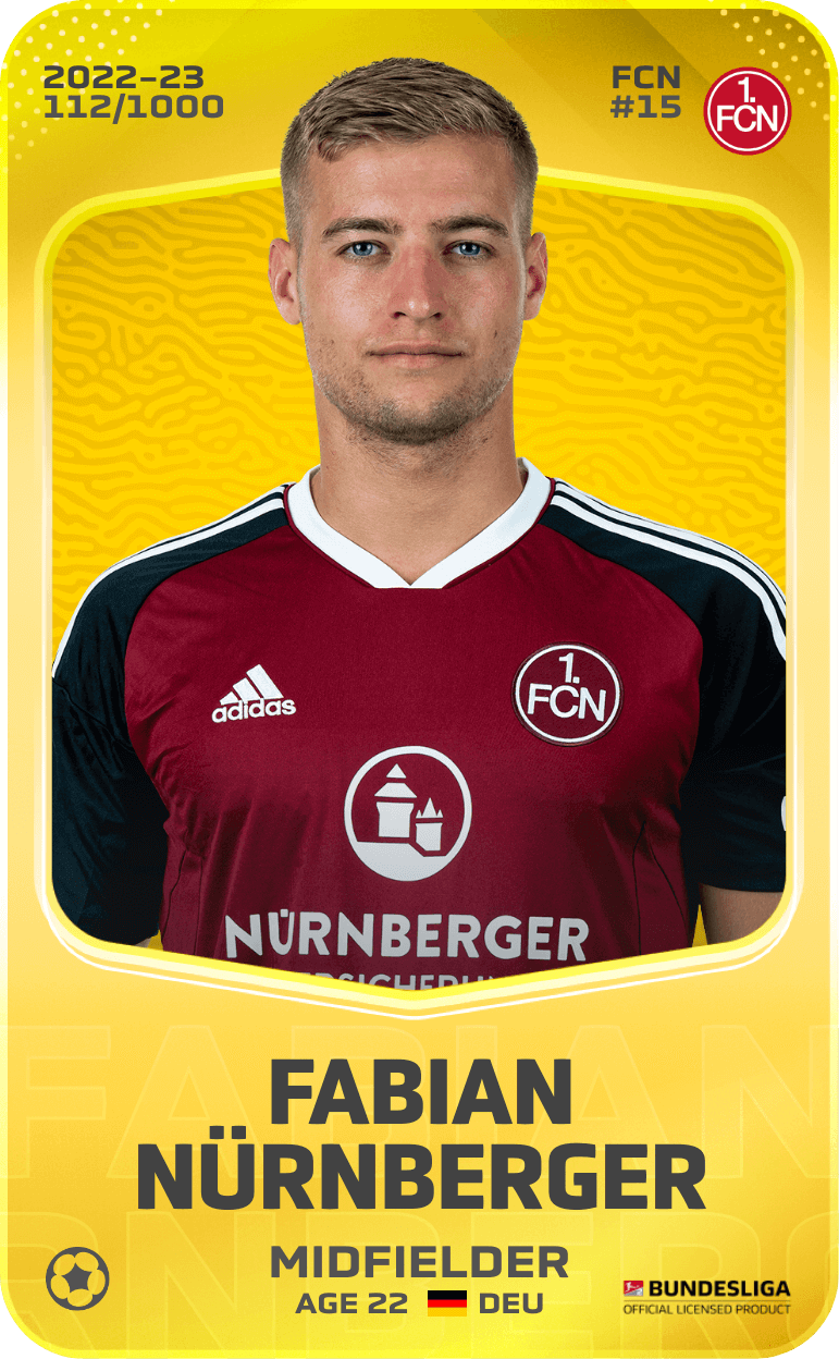 Fabian Nürnberger 2022-23 • Limited 112/1000