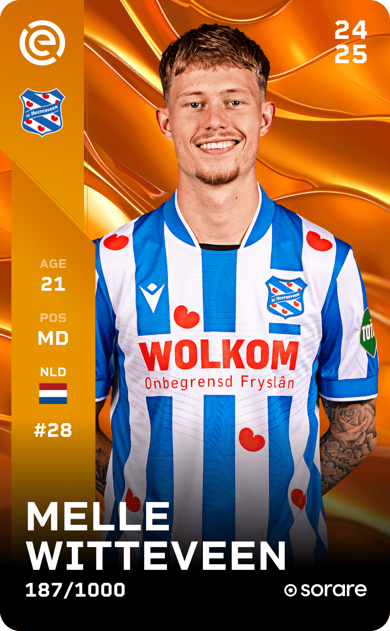 Melle Witteveen 2024-25 • Limited 187/1000