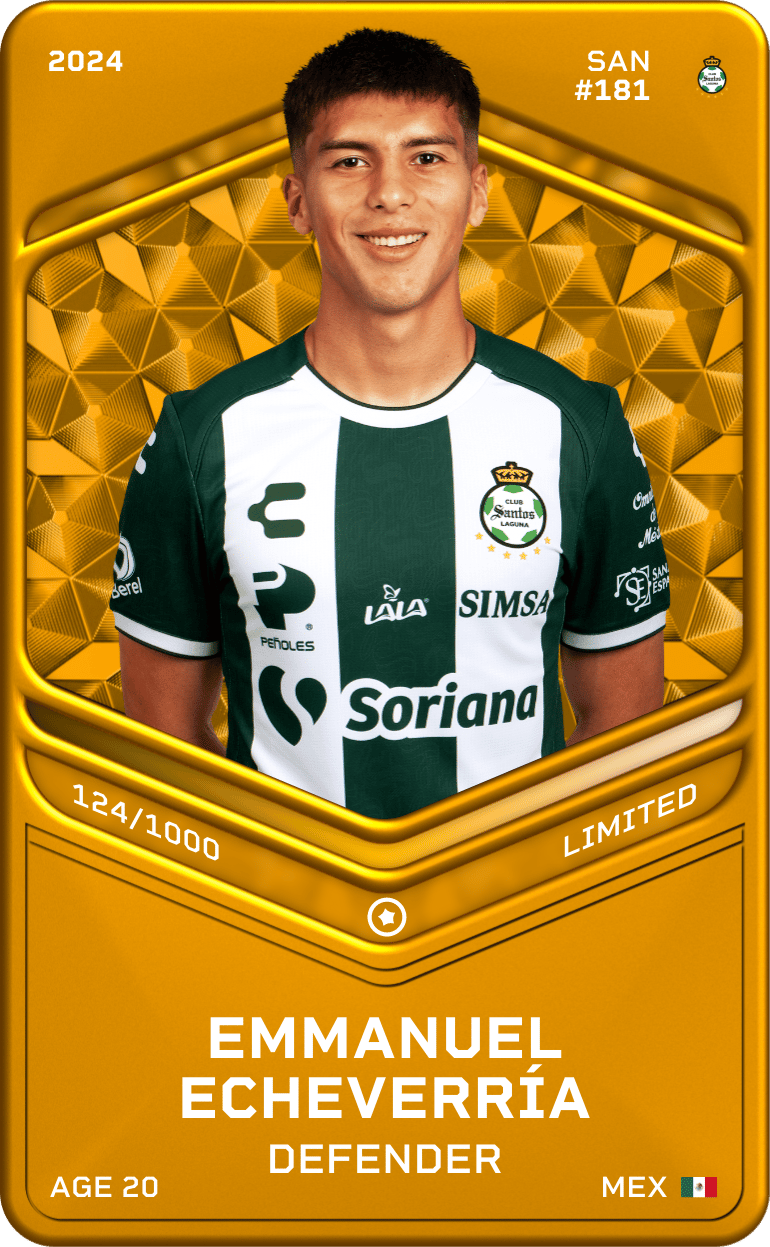 Emmanuel Echeverría 2024-25 • Limited 124/1000