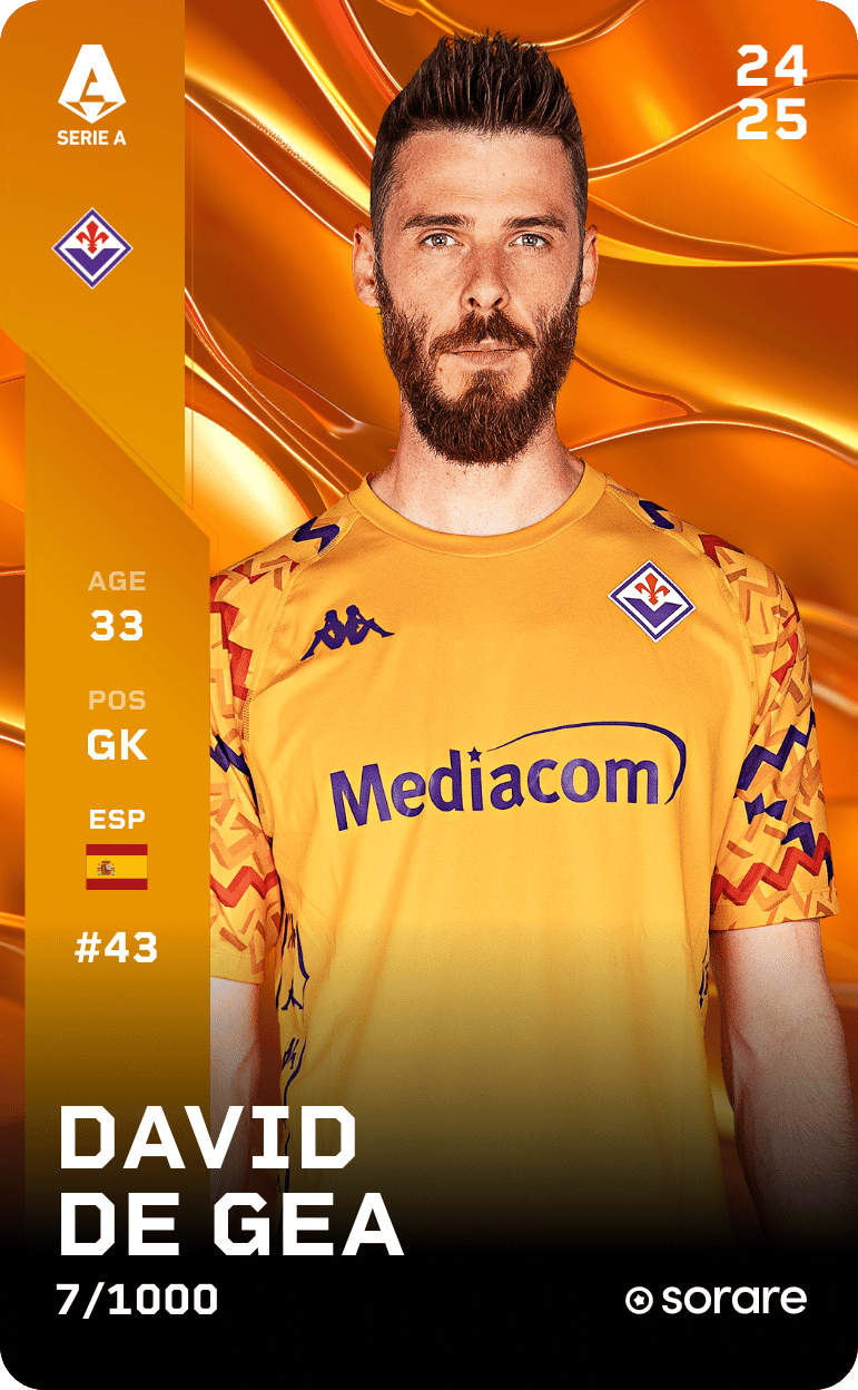 David de Gea 2024-25 • Limited 7/1000