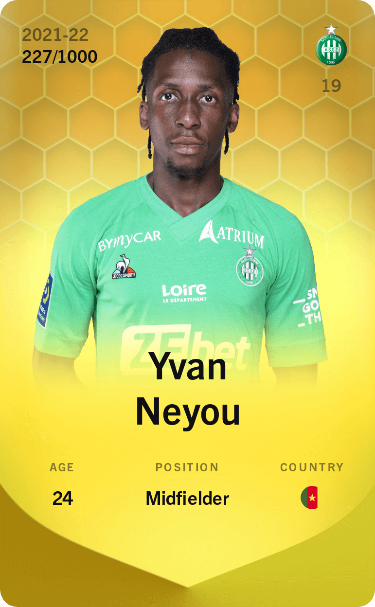 Yvan Neyou 2021-22 • Limited 227/1000