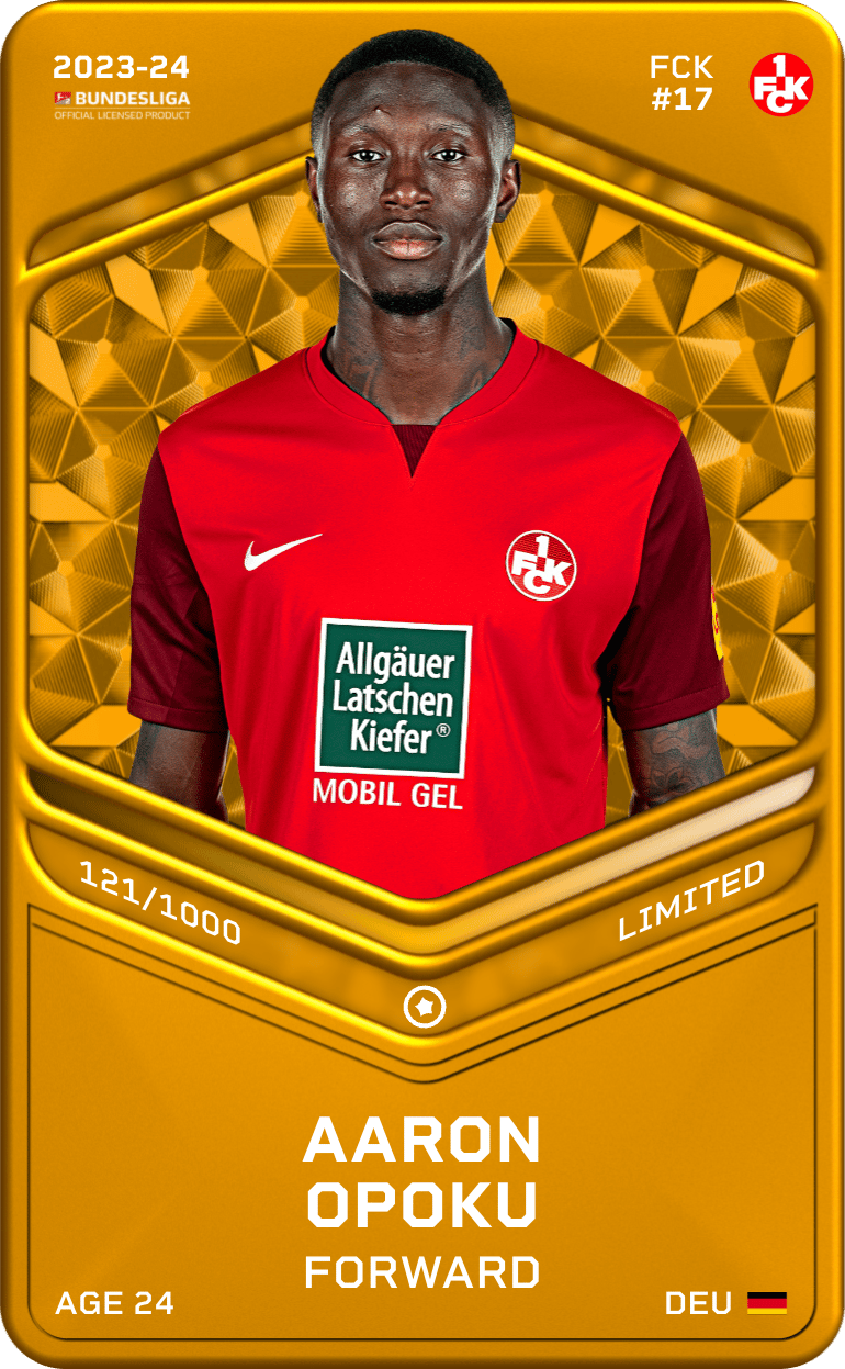 Aaron Opoku 2023-24 • Limited 121/1000