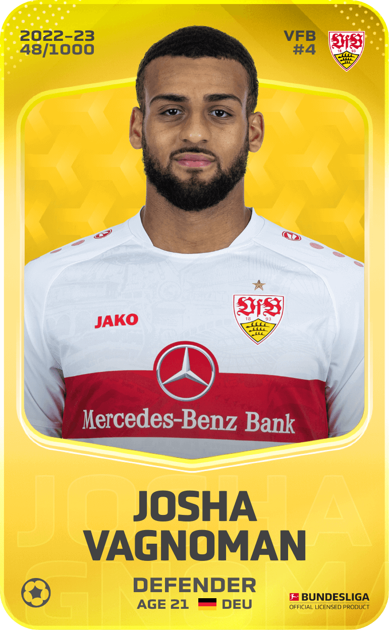 Josha Vagnoman 2022-23 • Limited 48/1000