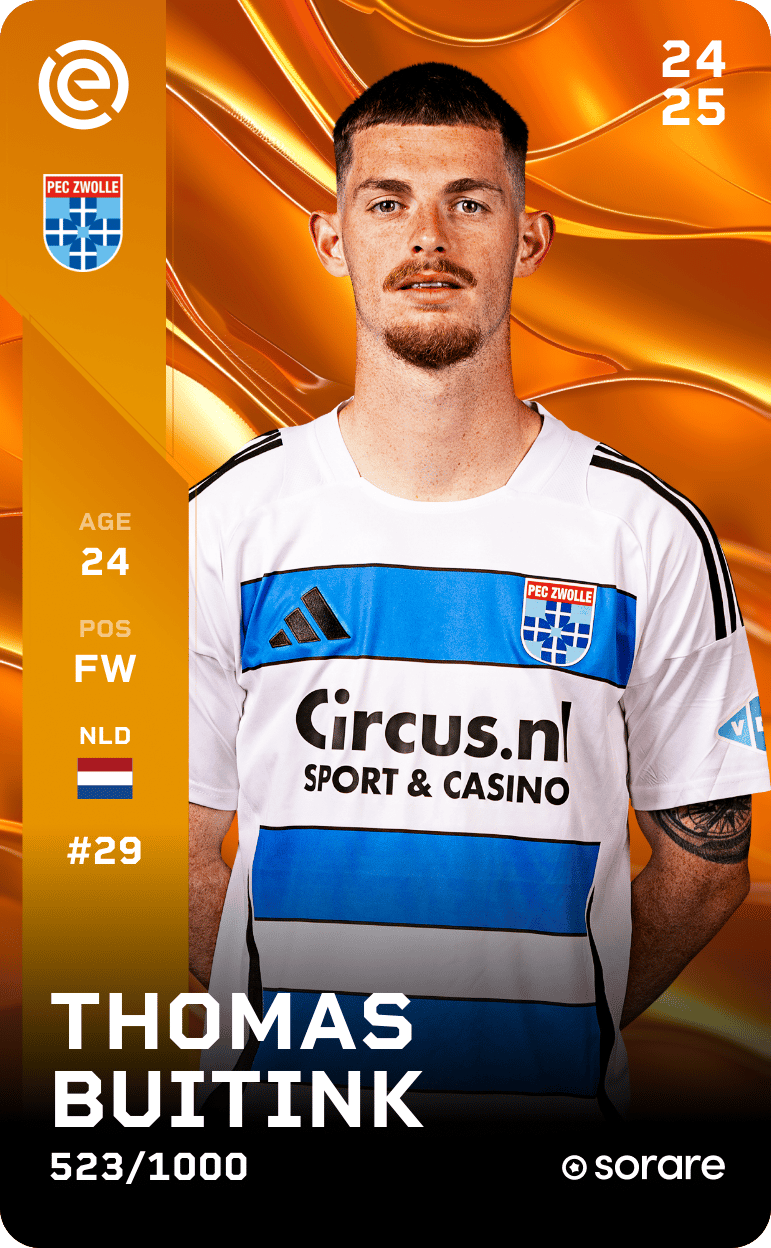 Thomas Buitink 2024-25 • Limited 523/1000