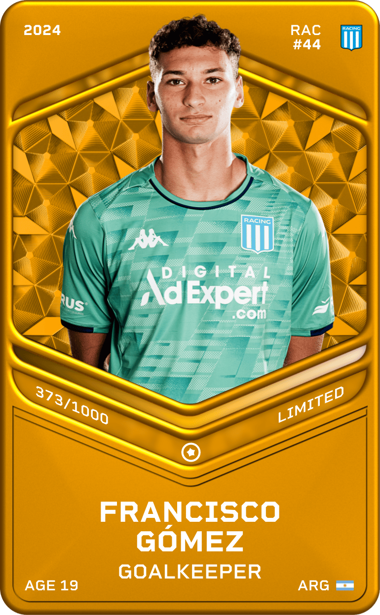 Francisco Gómez 2024-25 • Limited 373/1000