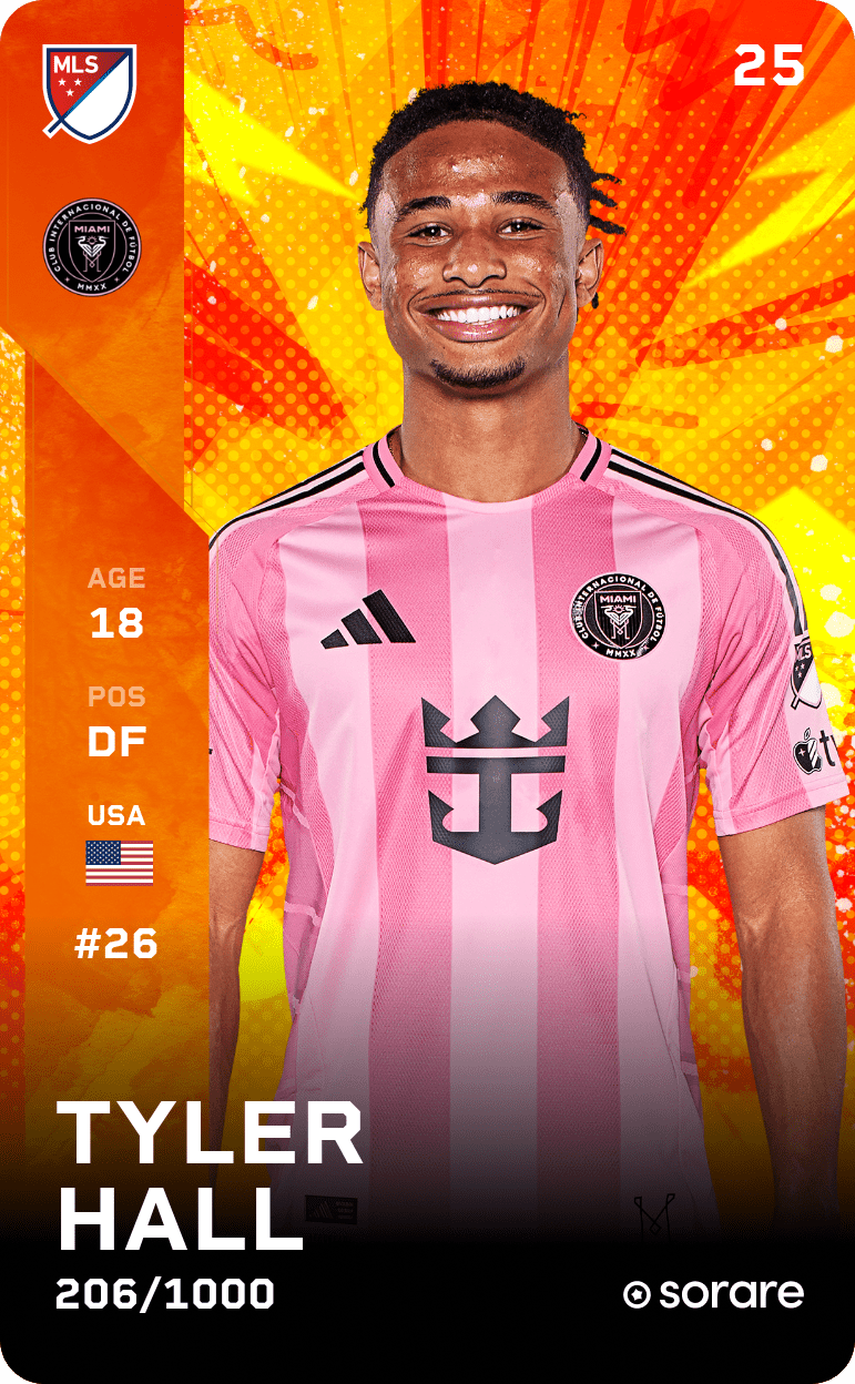 Tyler Hall 2025-26 • Limited 206/1000