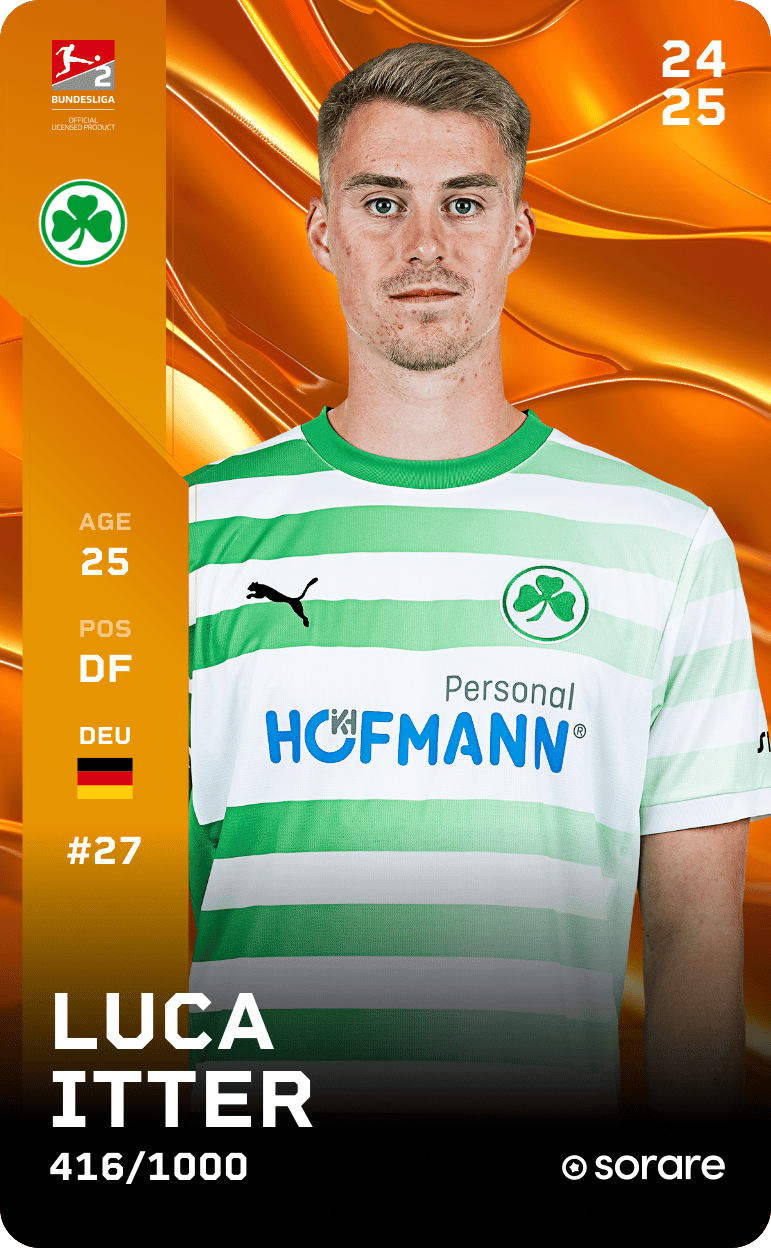 Luca Itter 2024-25 • Limited 416/1000