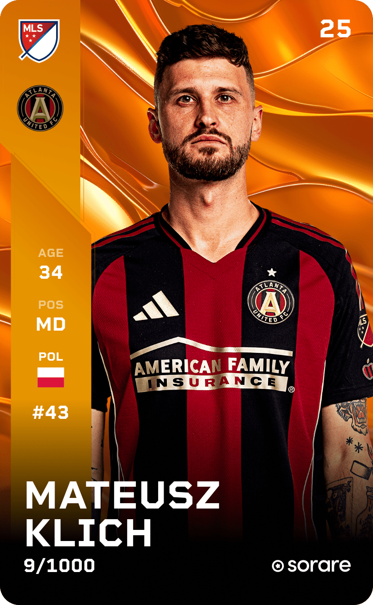 Mateusz Klich 2025-26 • Limited 9/1000