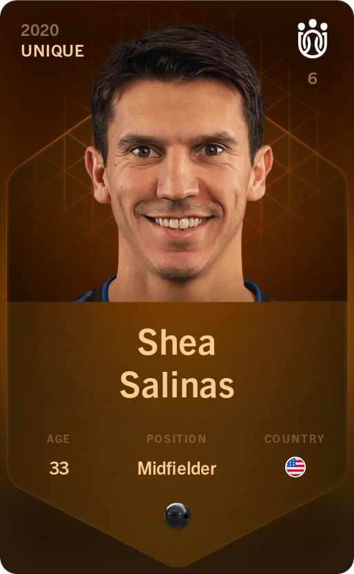 Sorare - Sorare Official - Shea Salinas 2020-21 • Unique - NFT # 65970504555256490528848164088144291084562617416819425434164926491338682945784