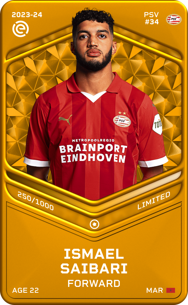 Ismael Saibari 2023-24 • Limited 250/1000