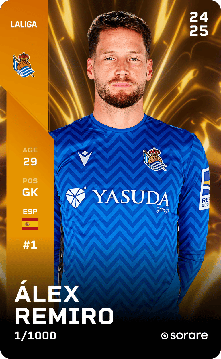 Álex Remiro 2024-25 • Limited 1/1000