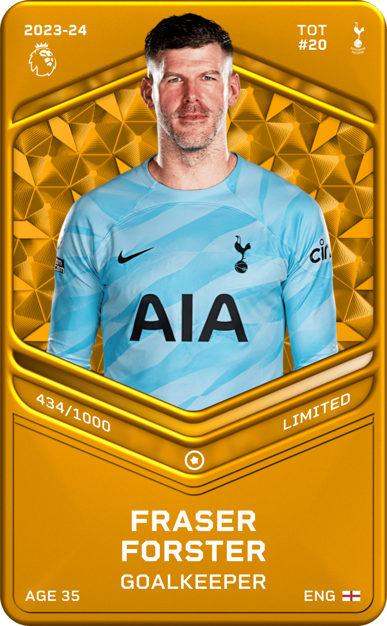 Fraser Forster 2023-24 • Limited 434/1000
