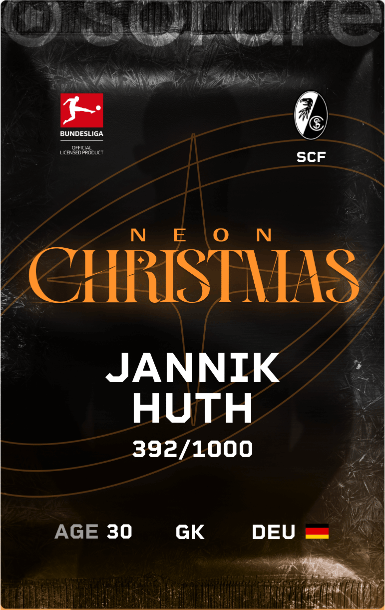 Jannik Huth 2024-25 • Limited 392/1000