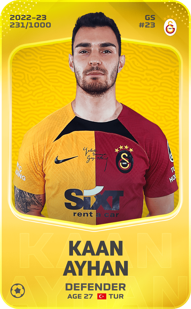 Kaan Ayhan 2022-23 • Limited 231/1000
