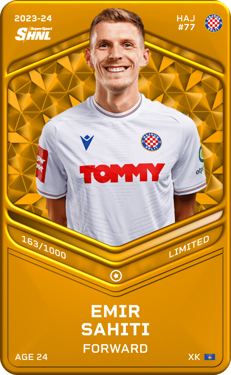 Emir Sahiti 2023-24 • Limited 163/1000