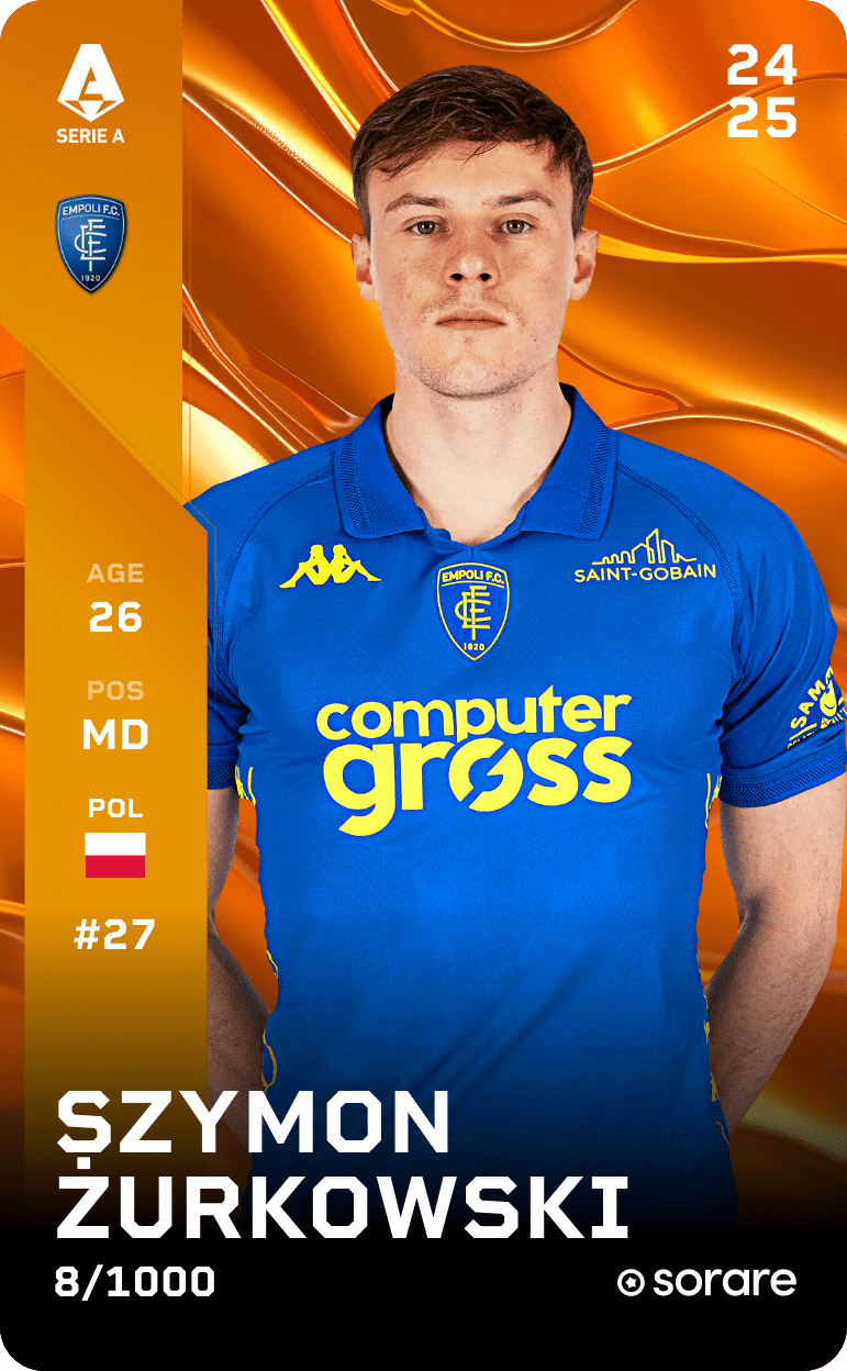 Szymon Żurkowski 2024-25 • Limited 8/1000
