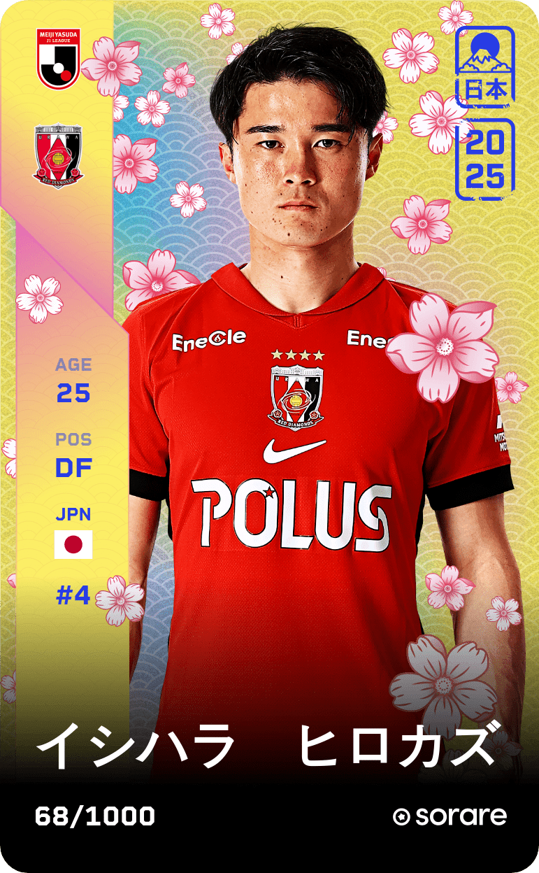 Hirokazu Ishihara 2025-26 • Limited 68/1000