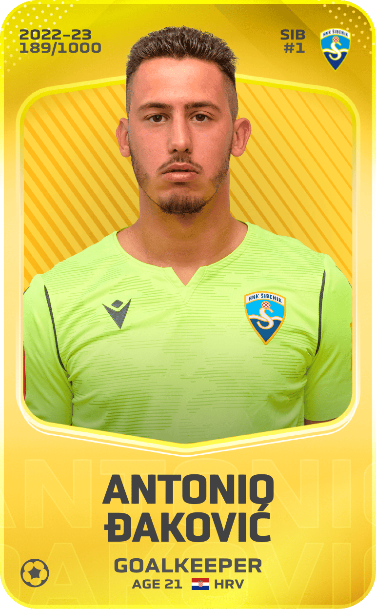 Antonio Đaković 2022-23 • Limited 189/1000