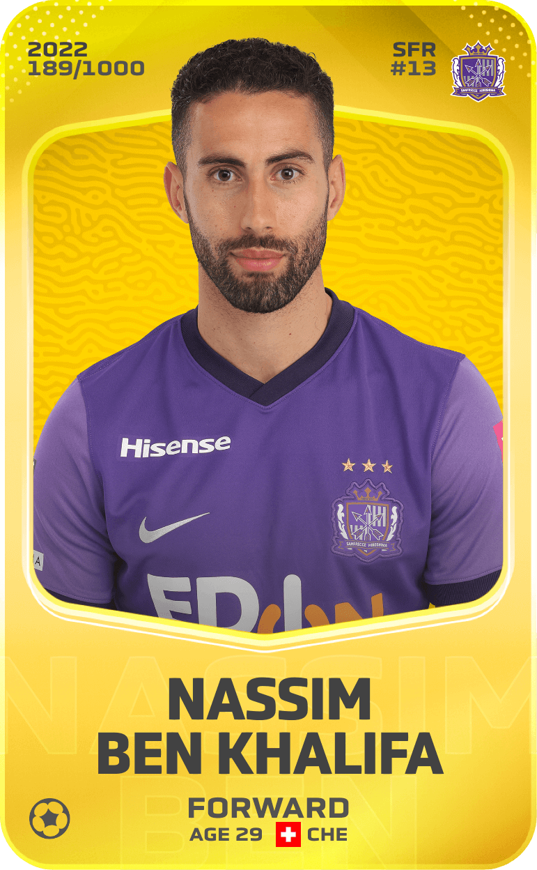 Nassim Ben Khalifa 2022-23 • Limited 189/1000
