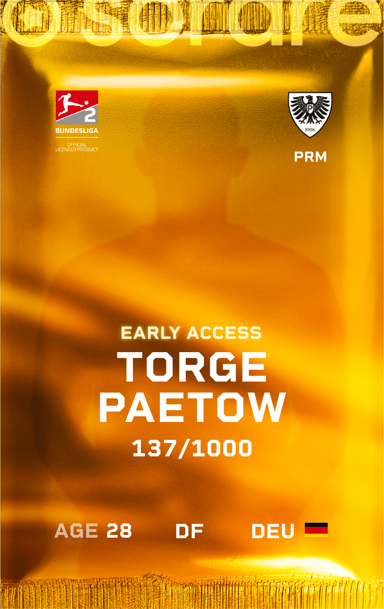 Torge Paetow 2024-25 • Limited 137/1000