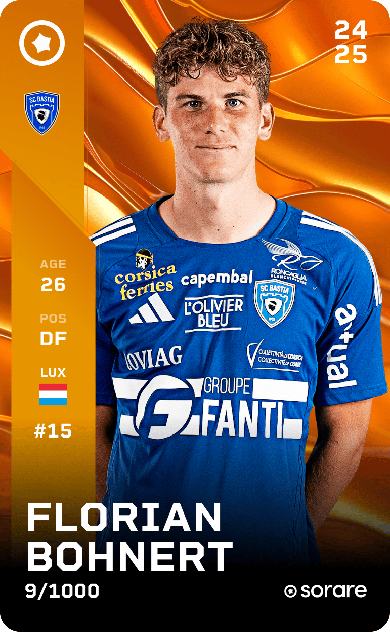 Florian Bohnert 2024-25 • Limited 9/1000