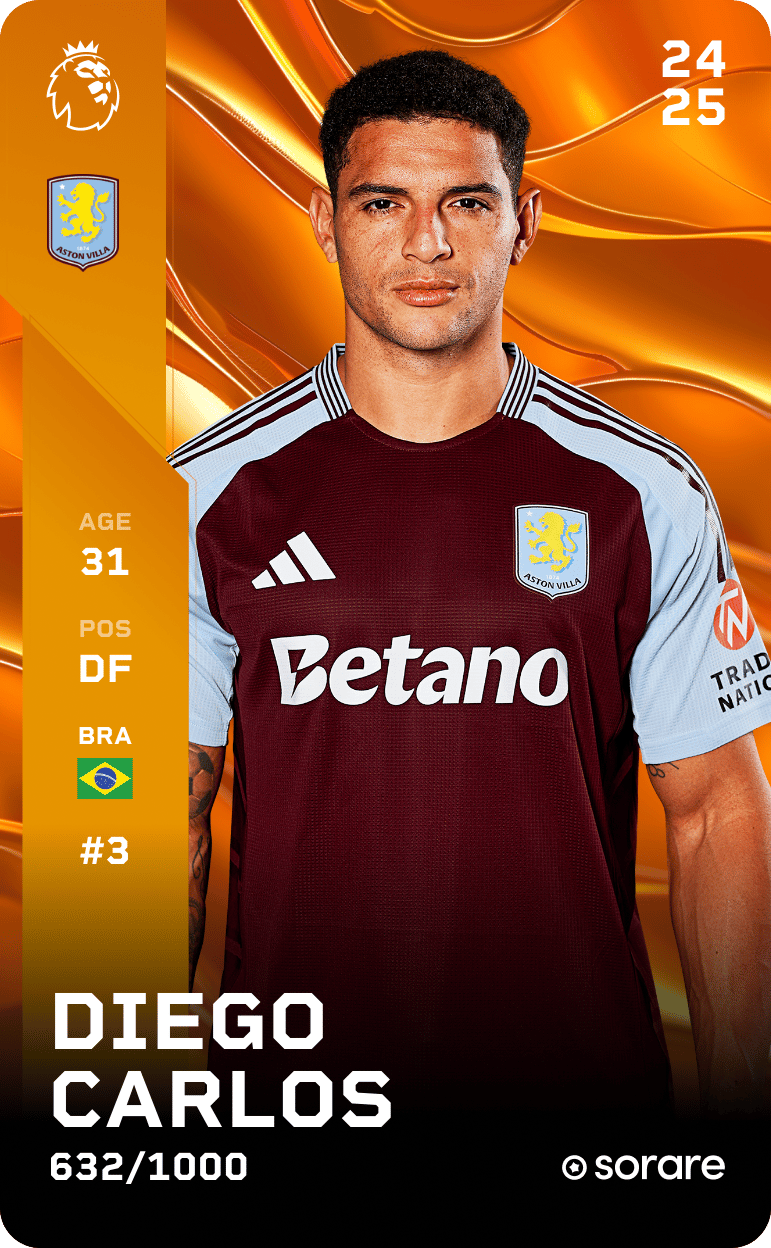 Diego Carlos 2024-25 • Limited 632/1000