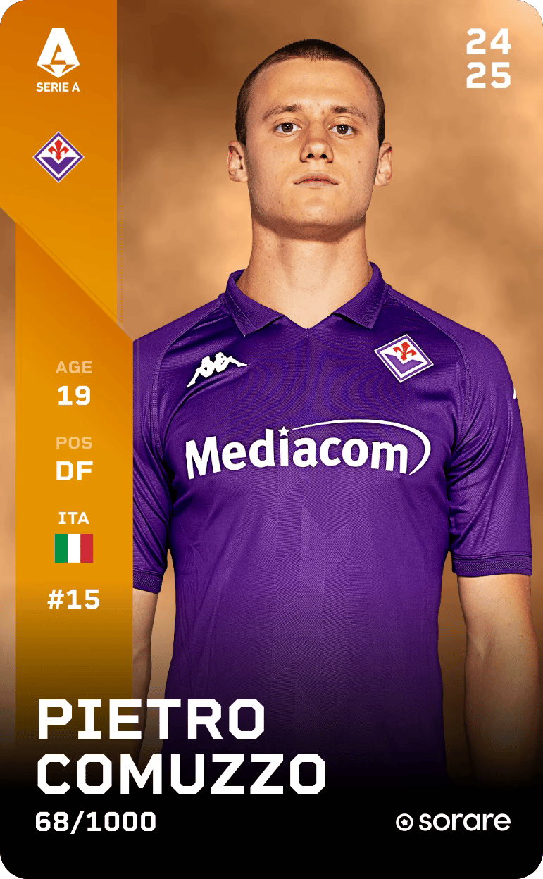 Pietro Comuzzo 2024-25 • Limited 68/1000