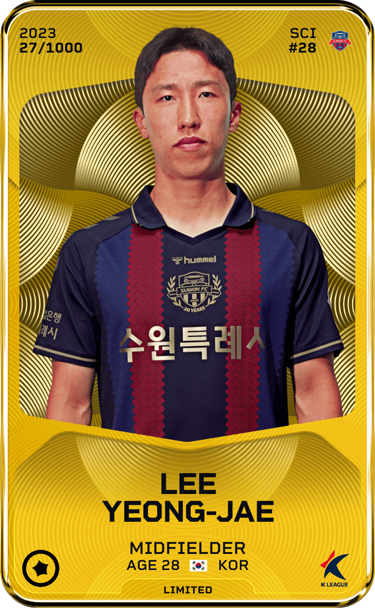 Lee Yeong-Jae 2023-24 • Limited 27/1000