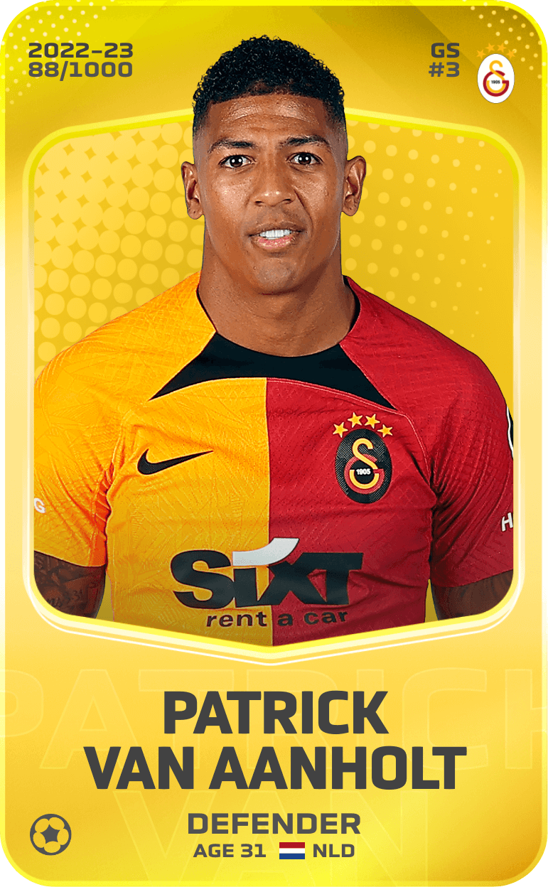 Patrick van Aanholt 2022-23 • Limited 88/1000