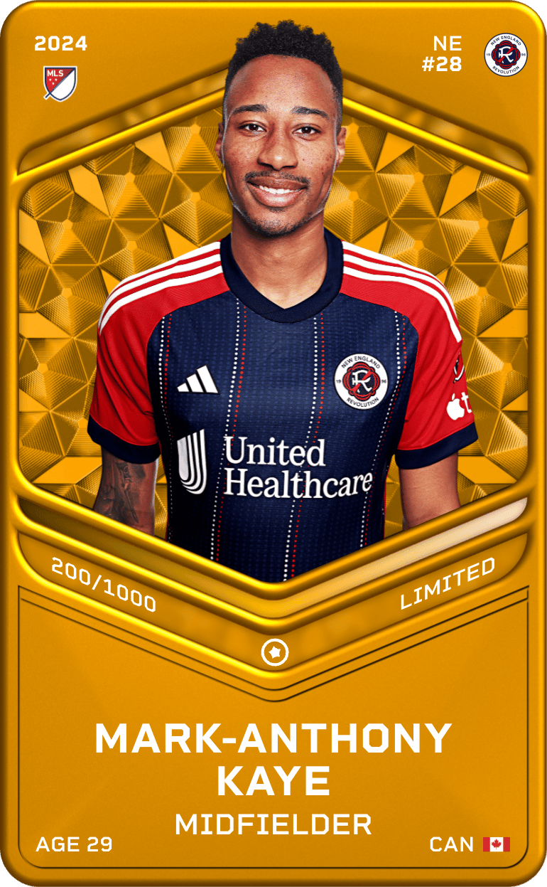 Mark-Anthony Kaye 2024-25 • Limited 200/1000
