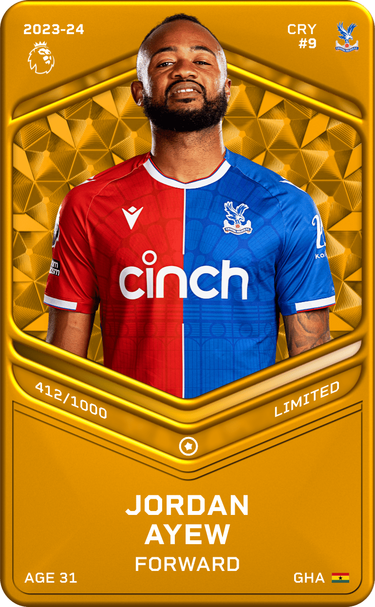 Jordan Ayew 2023-24 • Limited 412/1000