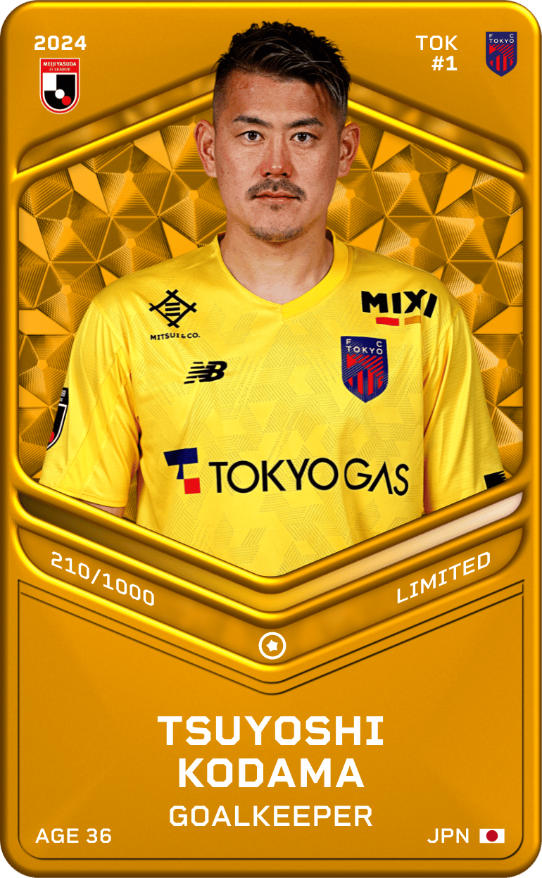 Tsuyoshi Kodama 2024-25 • Limited 210/1000