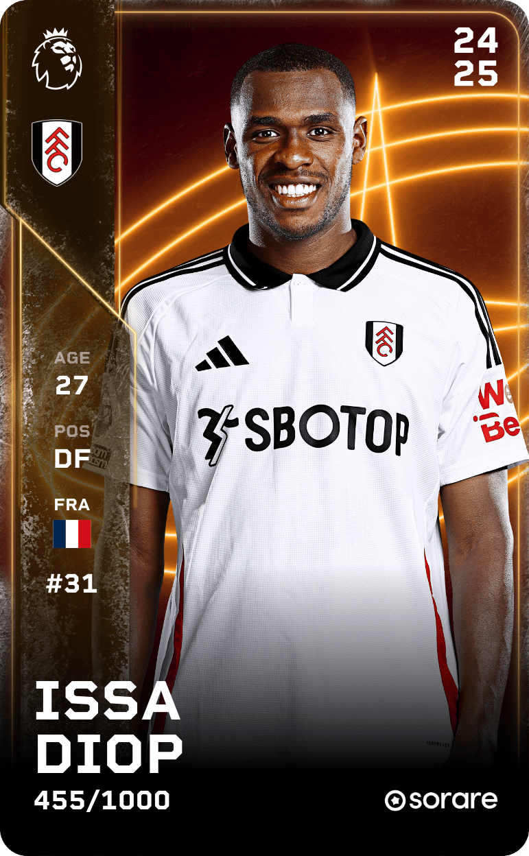 Issa Diop 2024-25 • Limited 455/1000